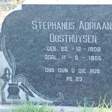 OOSTHUYSEN Stephanus Adriaan 1908-1965