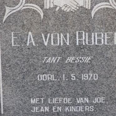 RUBEN E.A., von -1970