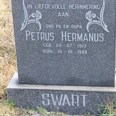 SWART Petrus Hermanus 1913-1988