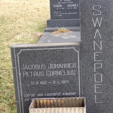 SWANEPOEL Jacobus Johannes Petrus Cornelius 1912-1971