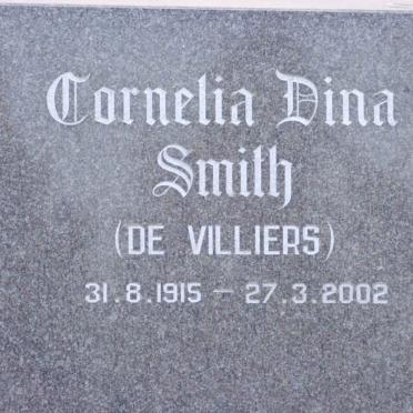 SMITH Casper Henry 1922-1989 &amp; Cornelia Dina DE VILLIERS 1915-2002