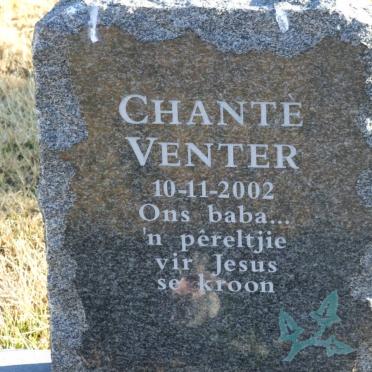 VENTER Chante -2002