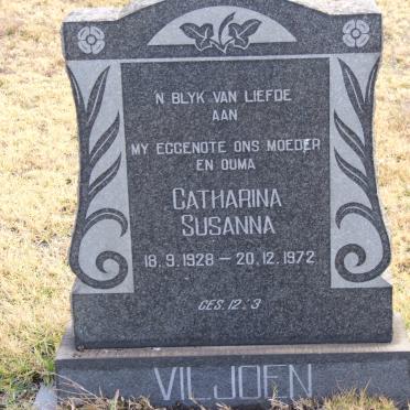 VILJOEN Catharina Susanna 1928-1972