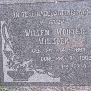 VILJOEN Willem Wouter 1894-1962