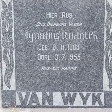 WYK Ignatius Rudolph, van 1883-1955 