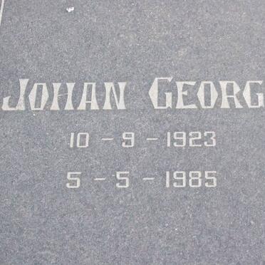 WYNGAARD Johan George, van 1923-1985