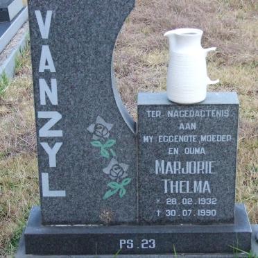 ZYL Marjorie Thelma, van 1932-1990