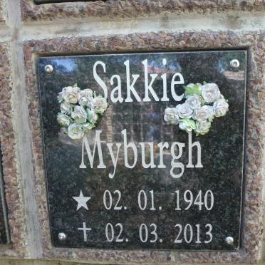 MYBURGH Sakkie 1940-2013