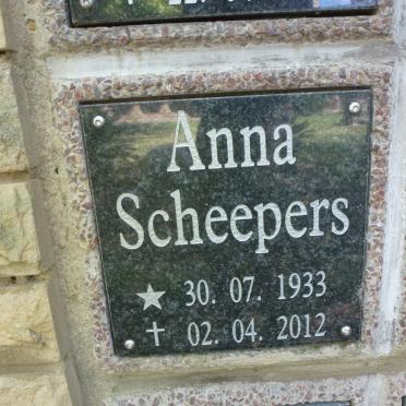 SCHEEPERS Anna 1933-2012