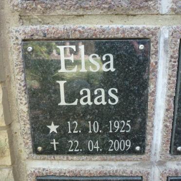 LAAS Elsa 1925-2009