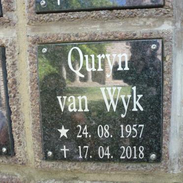 WYK Quryn, van 1957-2018