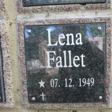 FALLET Lena 1949-