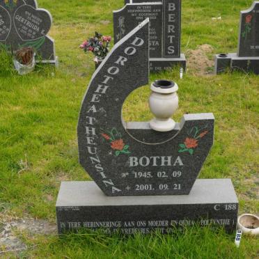 BOTHA Dorothea Theunsina 1945-2001