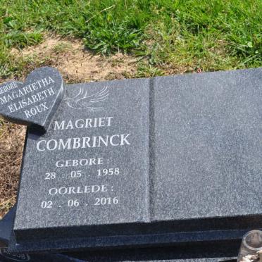 COMBRINCK Magarietha Elisabeth nee ROUX 1958-2016
