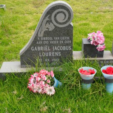 LOURENS Gabriël Jacobus 1942-2001 &amp; Machel Magrieta 1942-