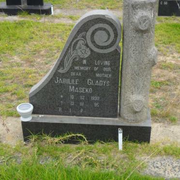 MASEKO Jabulile Gladys 1939-1995
