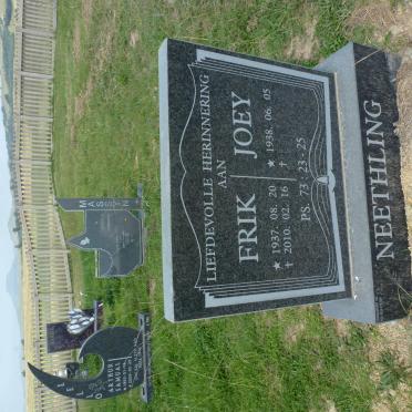 NEETHLING Frik 1937-2010 &amp; Joey 1938-