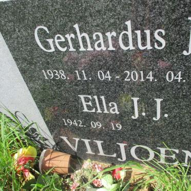 VILJOEN Gerhardus J. 1938-2014 &amp; Ella J.J. 1942-