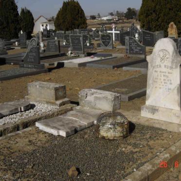 Mpumalanga, VOLKSRUST, Old cemetery