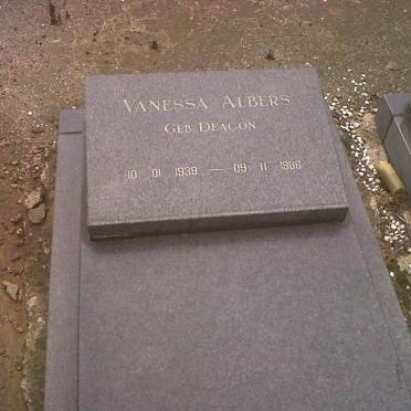 ALBERS Vanessa nee DEACON 1939-1986