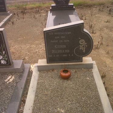 BARNARD Chris 1918-1987