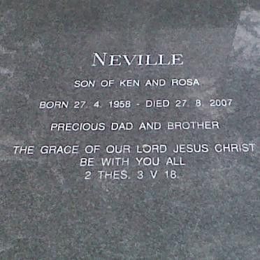 BRAES Neville, Meikle 1958-2007