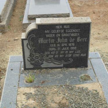 BEER Martin John, de 1876-1959