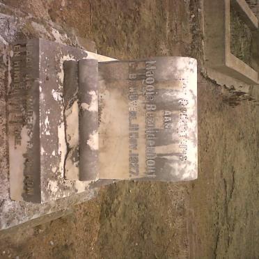BEZUIDENHOUT Maggie 1927-1927