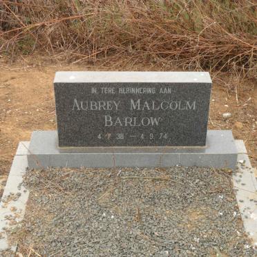 BARLOW Aubrey Malcolm 1938-1974
