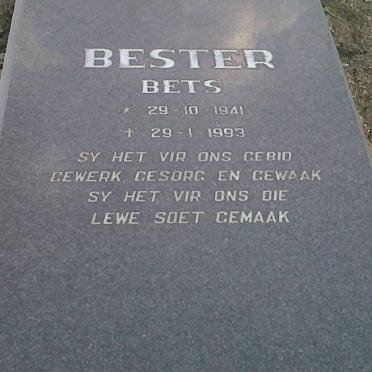 BESTER Bets 1941-1993