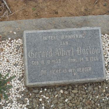 BARLOW Gerard Albert 1933-1966