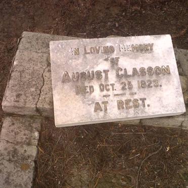 CLASSON August -1923
