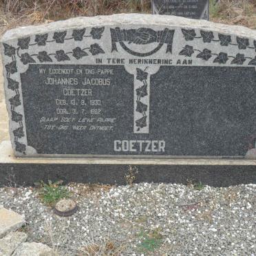 COETZER Johannes Jacobus 1930-1962