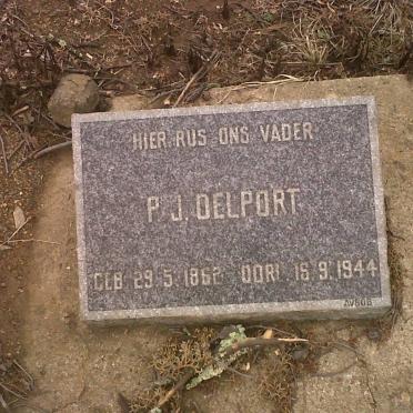DELPORT P.J. 1862-1944