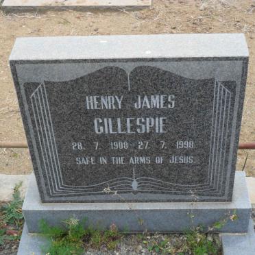 GILLESPIE Henry James 1908-1998