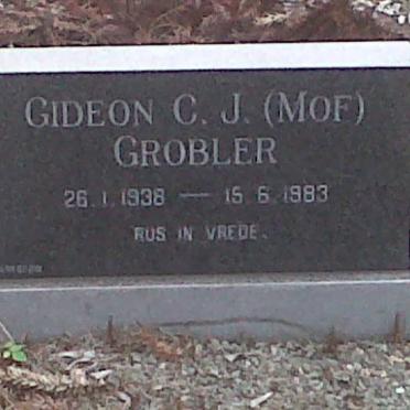 GROBLER Gideon C.J. 1938-1983