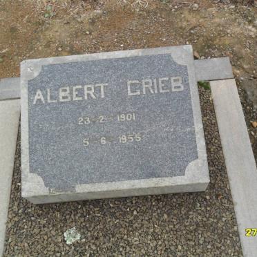 GRIEB Albert 1901-1955