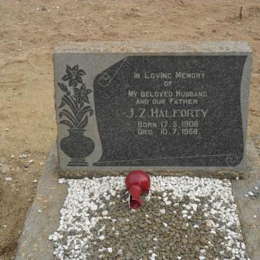 HALFORTY J.Z. 1906-1958