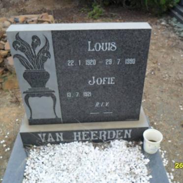 HEERDEN Louis, van 1920-1990 &amp; Jofie 1921-