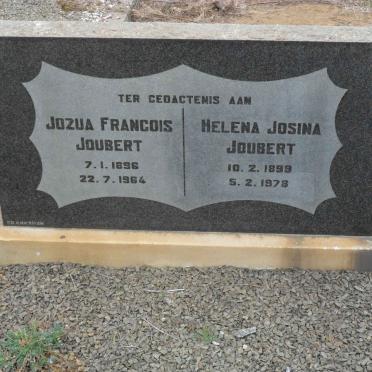 JOUBERT Jozua Francois 1896-1964 &amp; Helena Josina 1899-1978