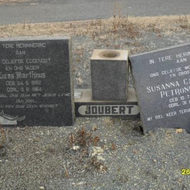 JOUBERT Lucas Marthinus 1892-1964 &amp; Susanna Catharina Petronella 1895-1983