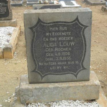 LOUW Alida nee ROCHER 1906-1956