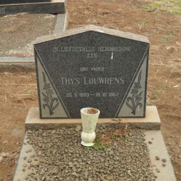 LOUWRENS Thys 1893-1967