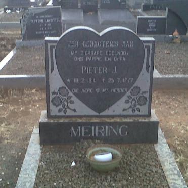 MEIRING Pieter J. 1914-1977