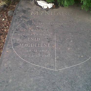 MYNHARDT Enid Magdelene 1919-1980