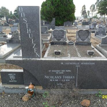 OOSTHUIZEN Nicolaas Tobias 1918-1978