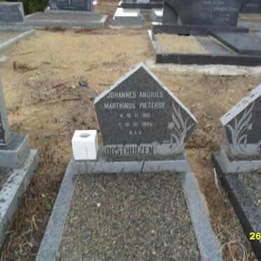 OOSTHUIZEN Johannes Andries Marthinus Pieterse 1912-1989 &amp; Carolina Hester MULLER 1911-1980