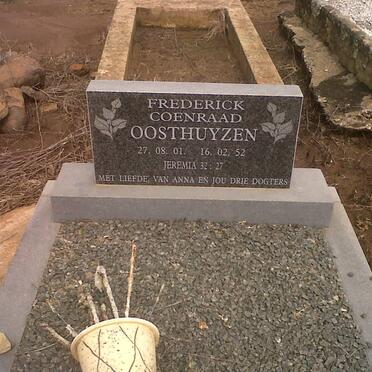 OOSTHUYZEN Frederick Coenraad 1901-1952