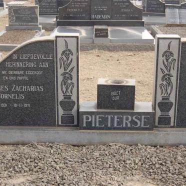 PIETERSE Johannes Zacharias Cornelis 1931-1971