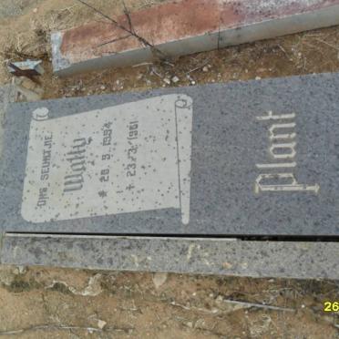 PLANT Wally 1954-1961